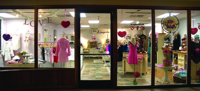 The Lingerie Lounge’s new storefront is located on the first floor of the Sierra Center Mall (behind the stairs).