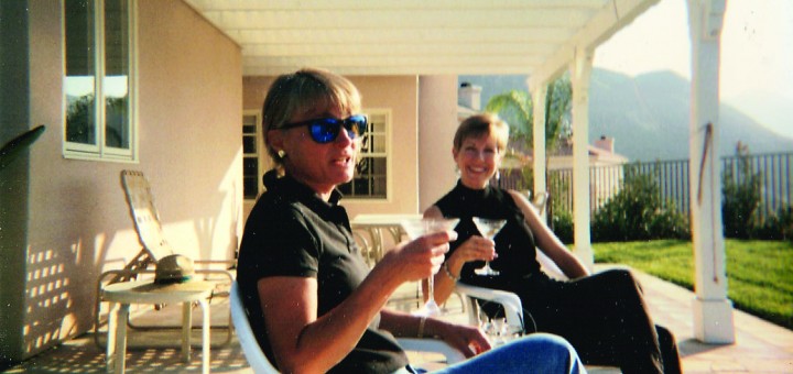 Gooch Ross (left) and her twin sister Mary. Photo courtesy: Gooch.
