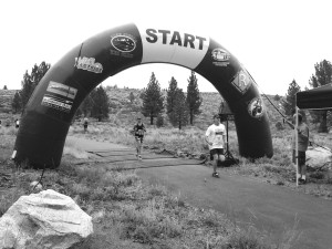 Geisel completing the Footloose 5K two weekends ago. Photo courtesy: Stayden.