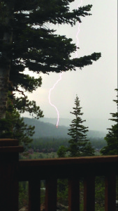 13-year old Amber Almond of Petaluma took this shot off the back porch of her condo this week.