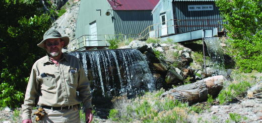 Oine Creek Mine caretaker Tom Haenni.