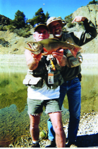 Brookie Brad (holding catch) circa 2004.